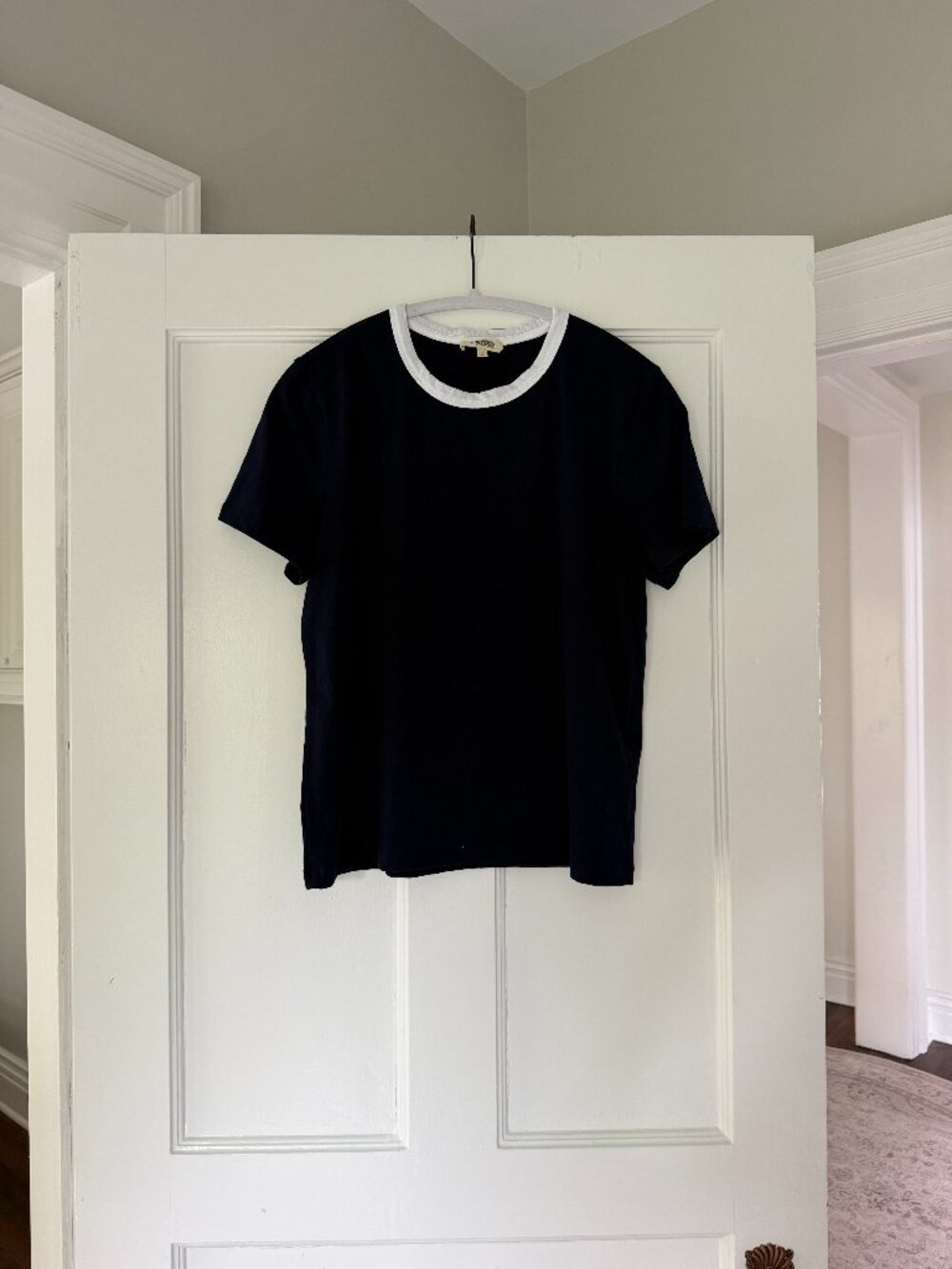Madewell The Perfect Crewneck Tee in Allday Jersey
